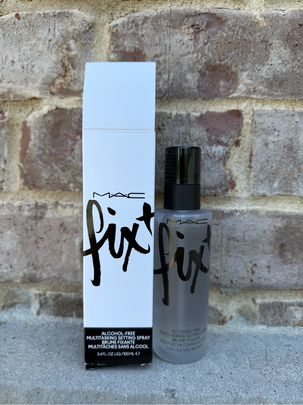 MAC Cosmetics Fix+ Setting Spray in Clear Frosted Bottle